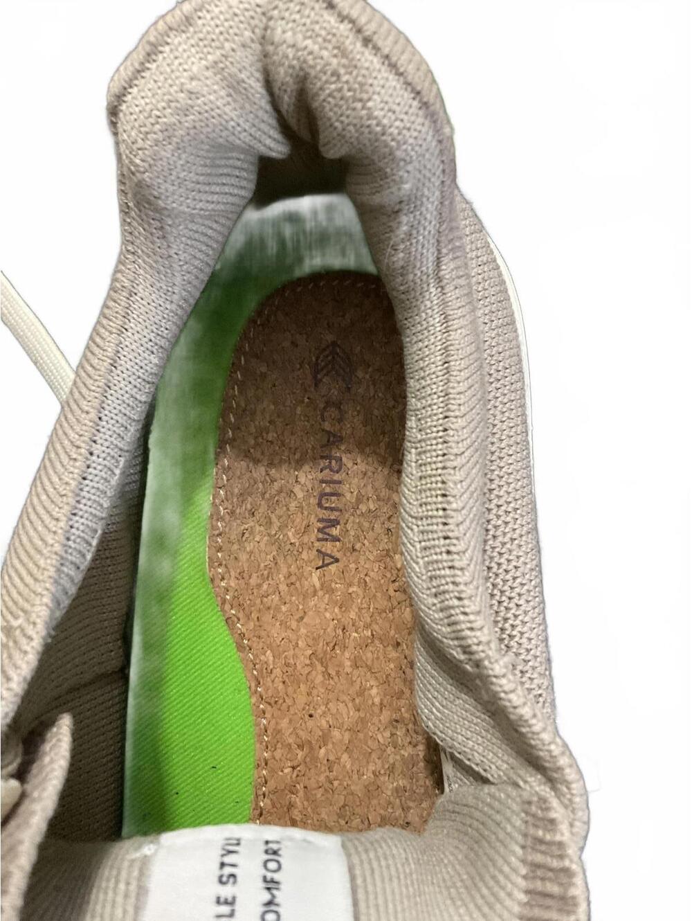 Cariuma Unisex Knit Sneakers - Beige W 9.5 M 8 - Picture 5 of 11